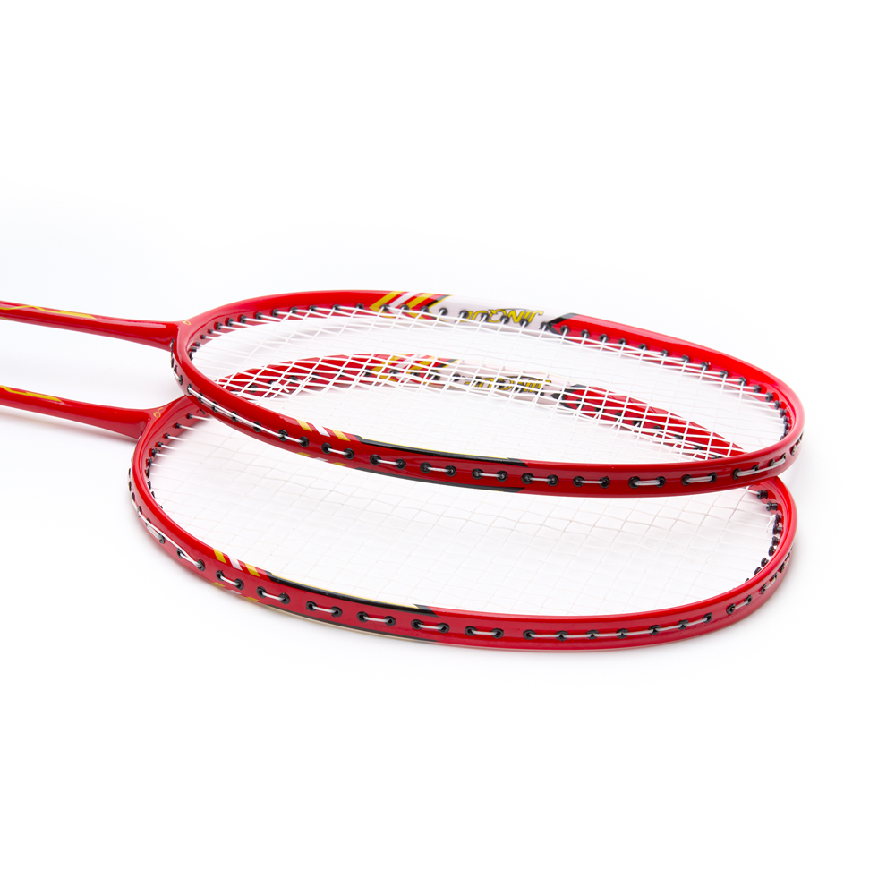 Набор для бадм. DOUBLE FISH JINQUE 1503, для продвинутых, композит со струнами, красный