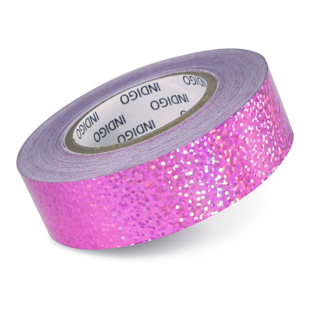 Обмотка для гимнастического обруча INDIGO Crystal, IN139-LIL, 20мм*14м, на подкл, сиреневый