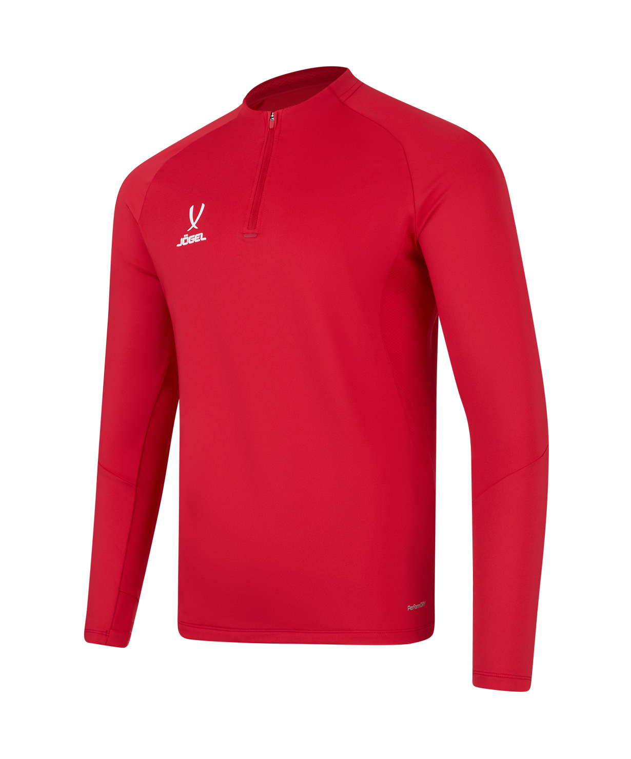 Джемпер тренировочный JOGEL PREMIER PerFormDRY Training 1/4 Zip Top, красный