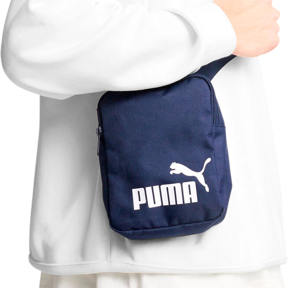 Сумка кросс-боди PUMA Phase Portable, 09117302, полиэстер, темно-синий