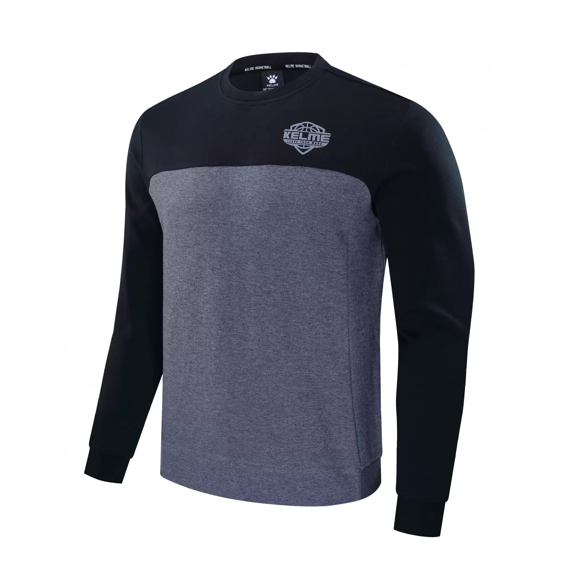 Свитшот KELME Sweater Top (Dark Grey/Black)