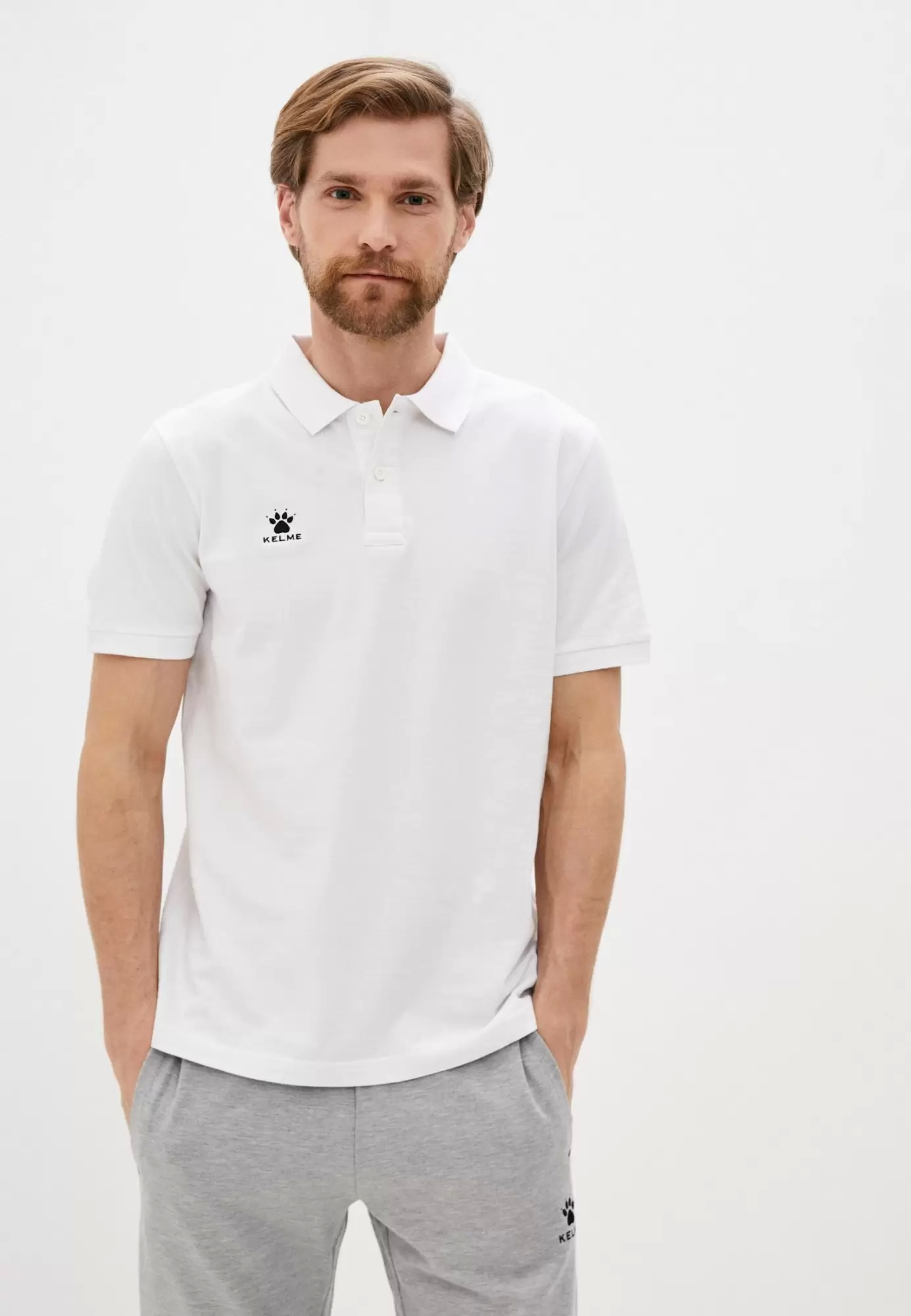 Футболка-поло KELME Polo (Men) White