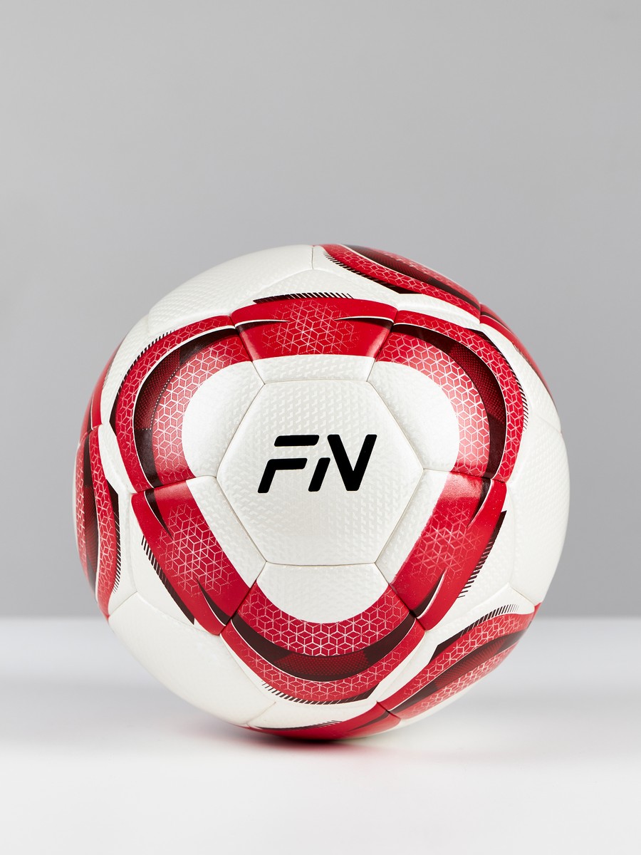 Футзальный мяч FN Football Ball (Термосклейка) (White/Red)