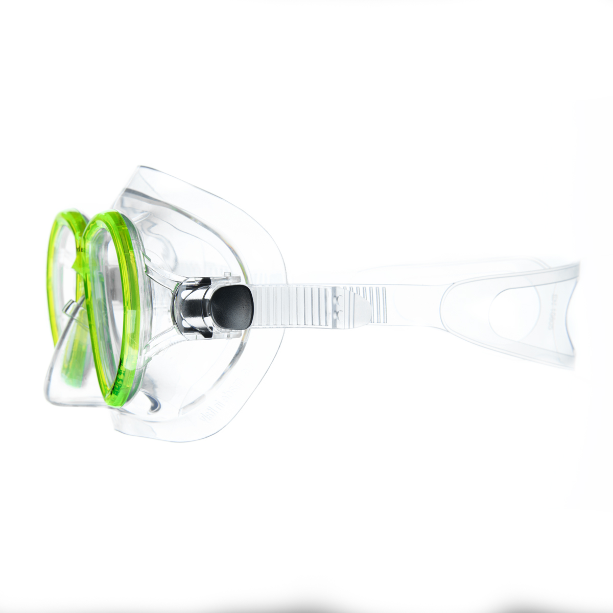 Маска для плав. Salvas Change Mask, артCA195C2TGSTH, закален.стекло, Silflex, р. Senior, желтый