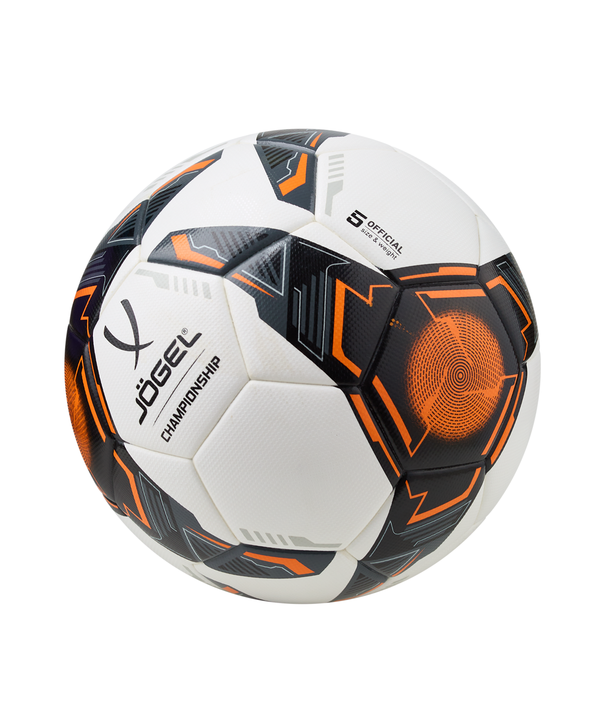 Мяч футбольный JOGEL Championship №5, белый, размер 5