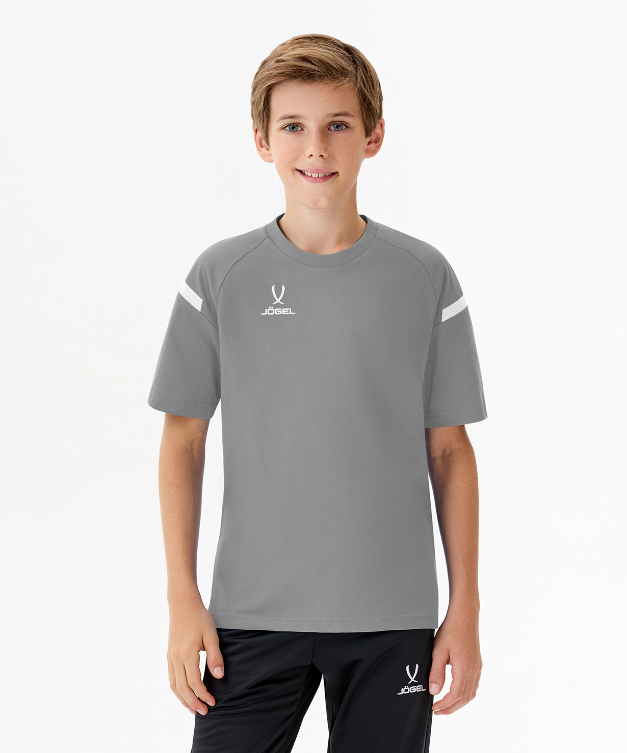 Футболка тренировочная JOGEL CAMP 2 CVC Training Tee, серый, размер L