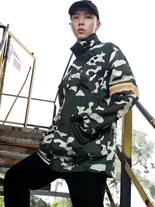 Ветровка KELME Men's Woven Trench Coat Dark Green