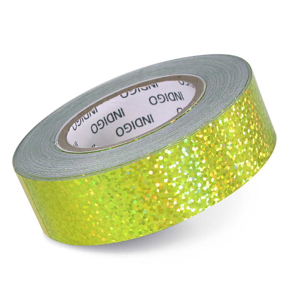 Обмотка для гимнастического обруча INDIGO Crystal IN139-GOL, 20мм*14м, на подкл, золотистый