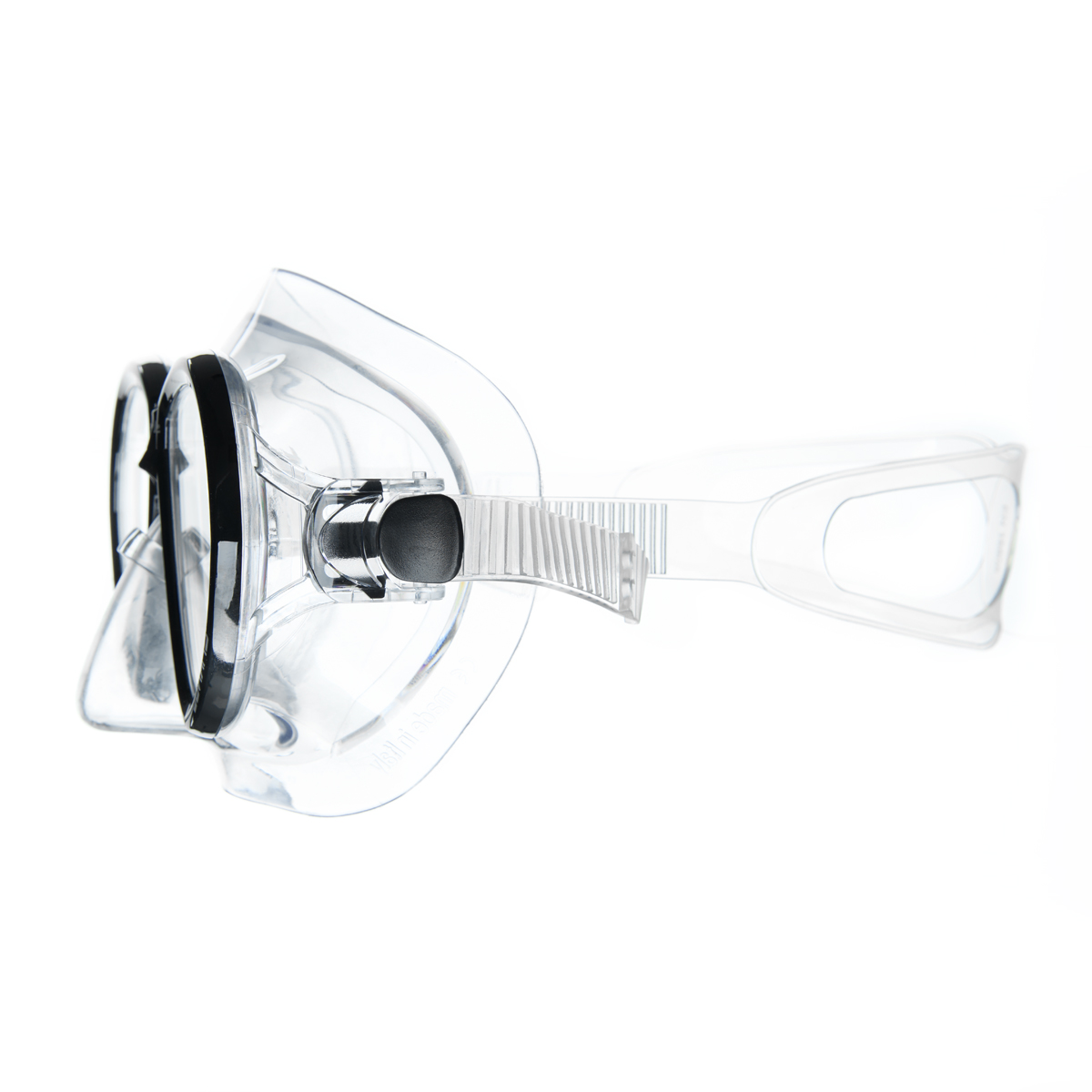 Маска для плав. Salvas Change Mask, CA195C2TNSTH, закален.стекло, Silflex, р. Senior, черный