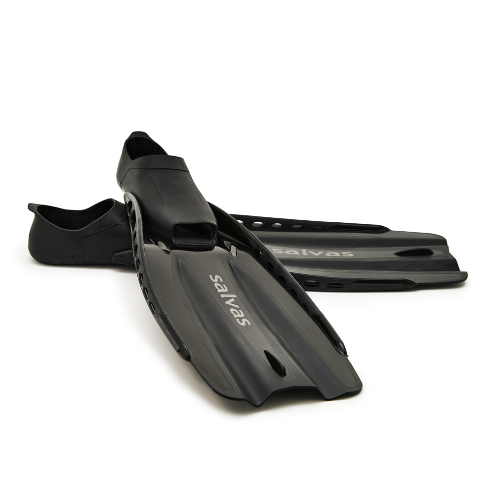 Ласты для плав. Salvas Advance Fin, BA18938NNSTS,TPR и Crystalflex, р.38-39, чёрный