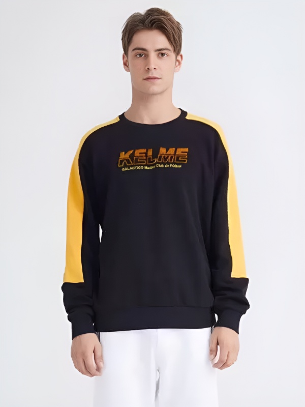 Свитшот KELME Men's Round Neck Sweater Black