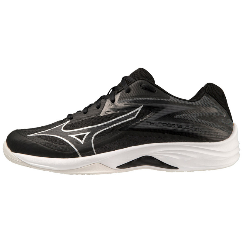Кроссовки волейб. муж. MIZUNO Thunder Blade Z V1GA237052,р.UK10(рос.43,5), иск.кожа,текстиль,черный