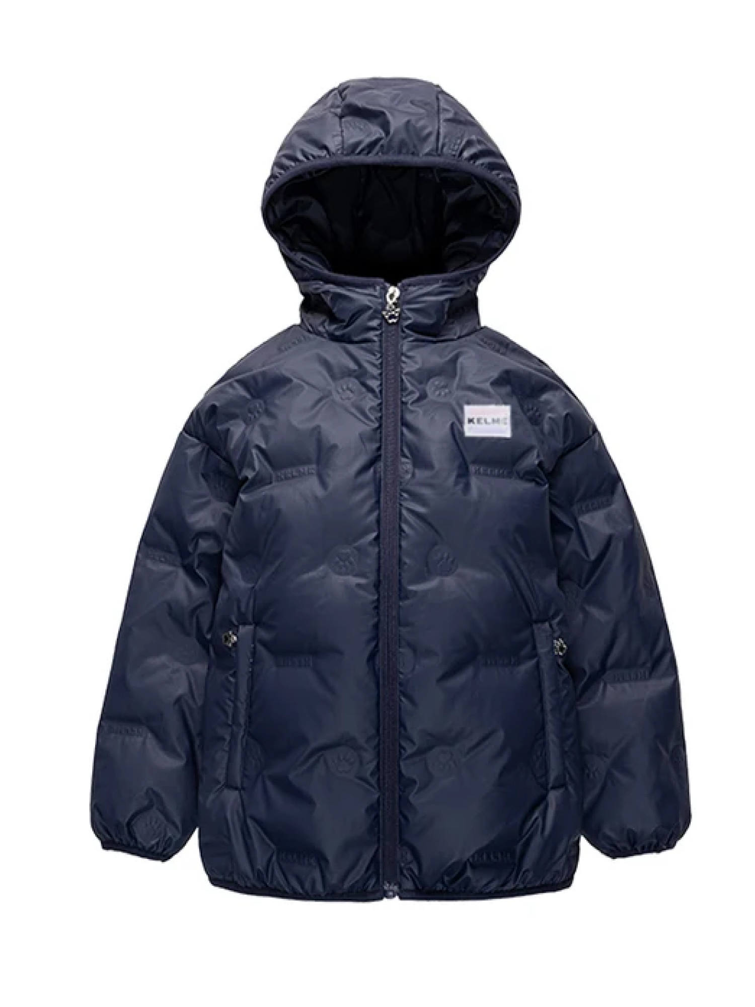 Пуховик KELME Short Down Jacket Dark Blue