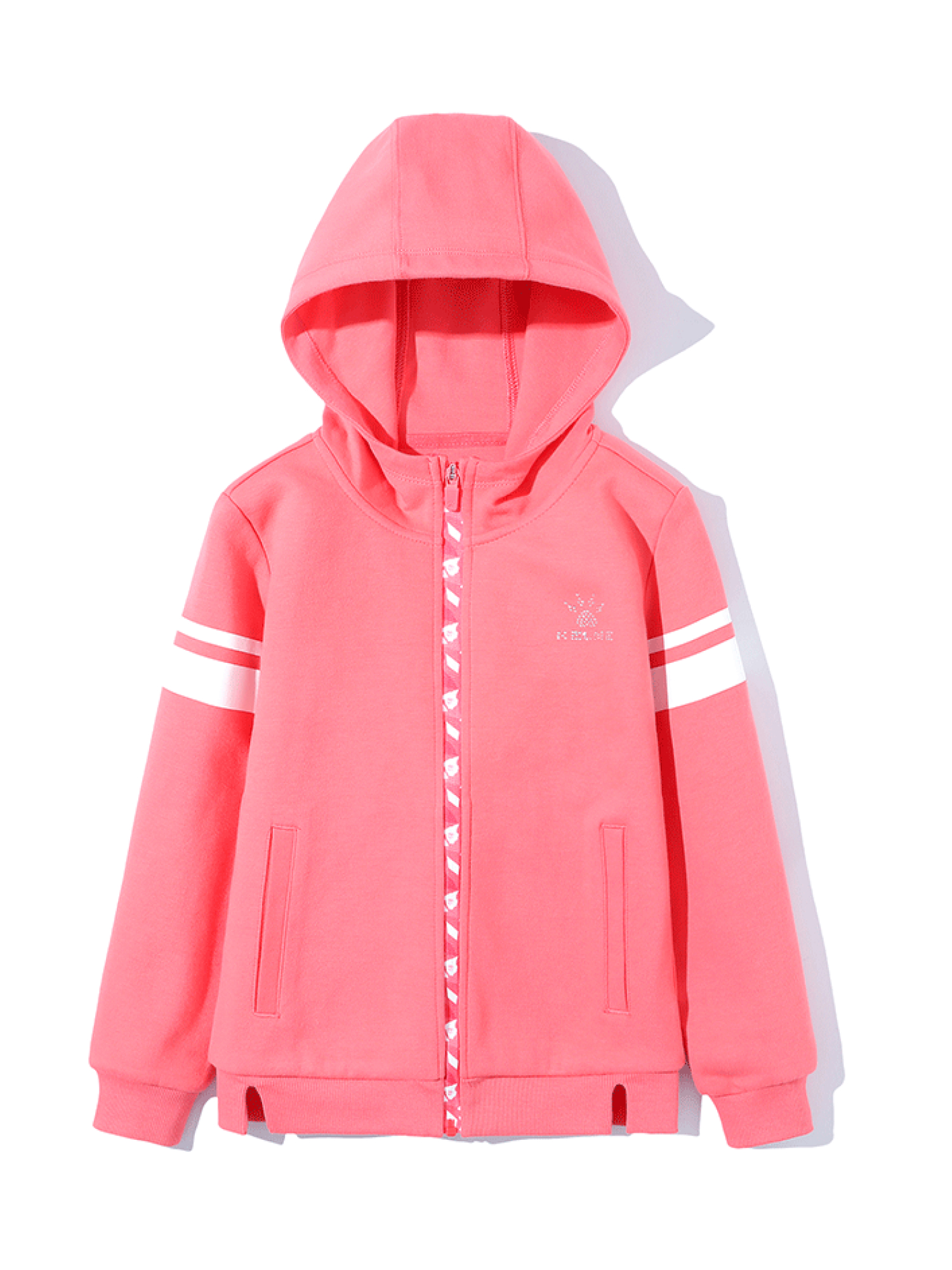 Детская олимпийка KELME Cardigan Sweater For Girls Pink