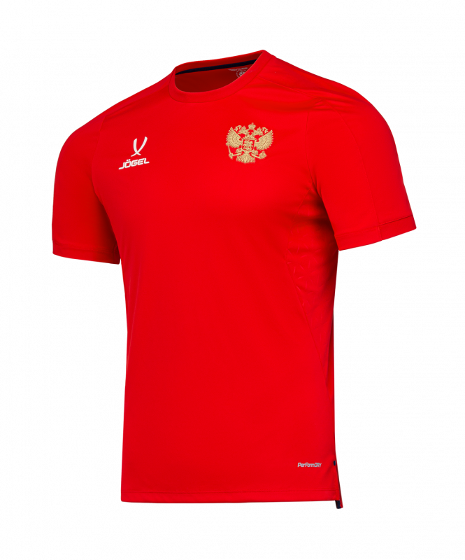 Футболка тренировочная JOGEL NATIONAL PerFormDRY Training Tee, красный, размер L