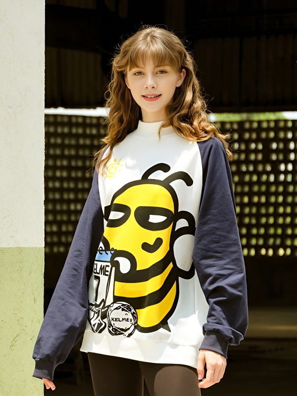 Детский свитшот KELME Pullover Sweater White