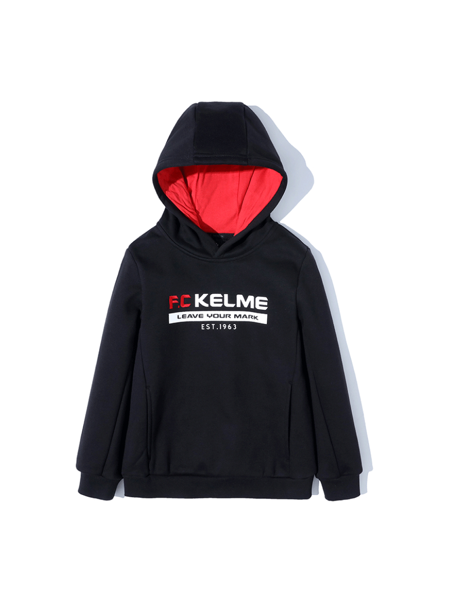 Детское худи KELME Boy's Hooded Sweatshirt Black