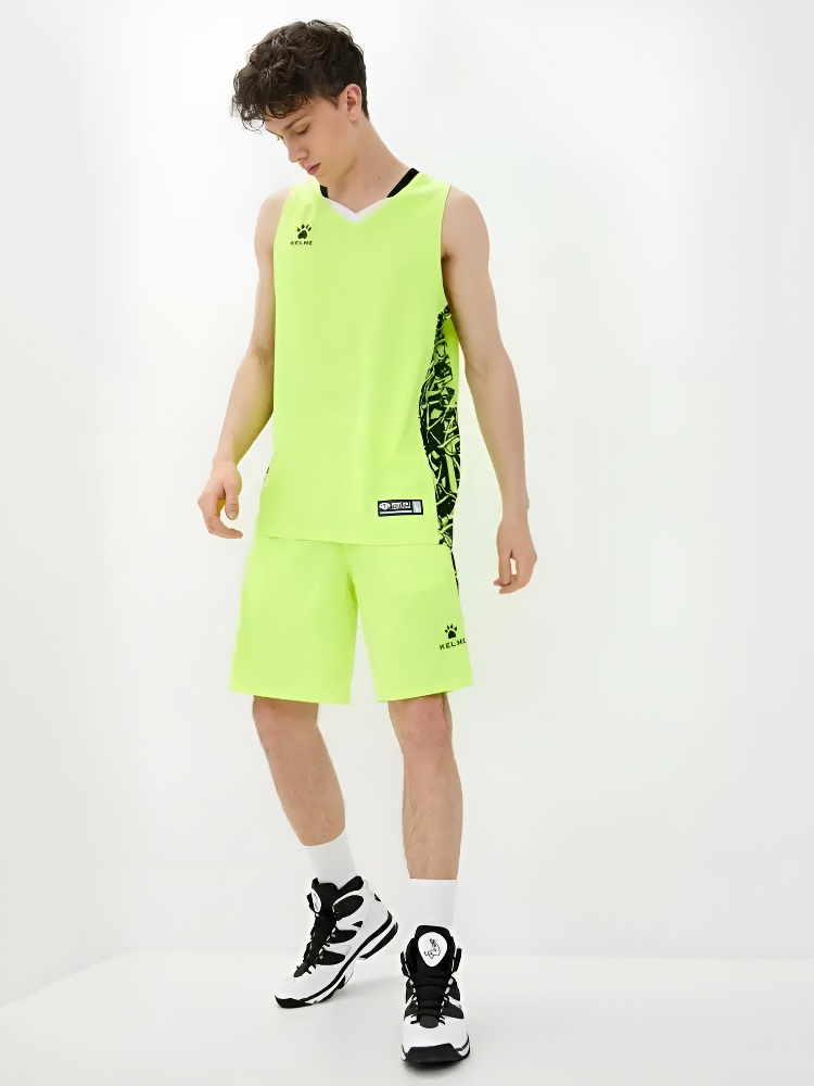 Баскетбольная форма KELME Basketball Clothes Light Green