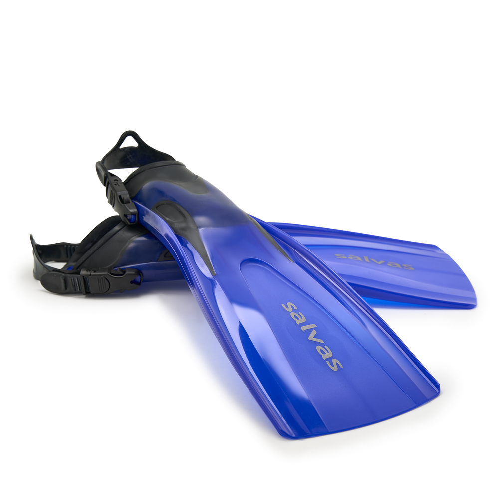 Ласты для плав. Salvas Hazard Plus Fin, BA160MLBBSTS,TPR и Novaflex, р.M/L, синий