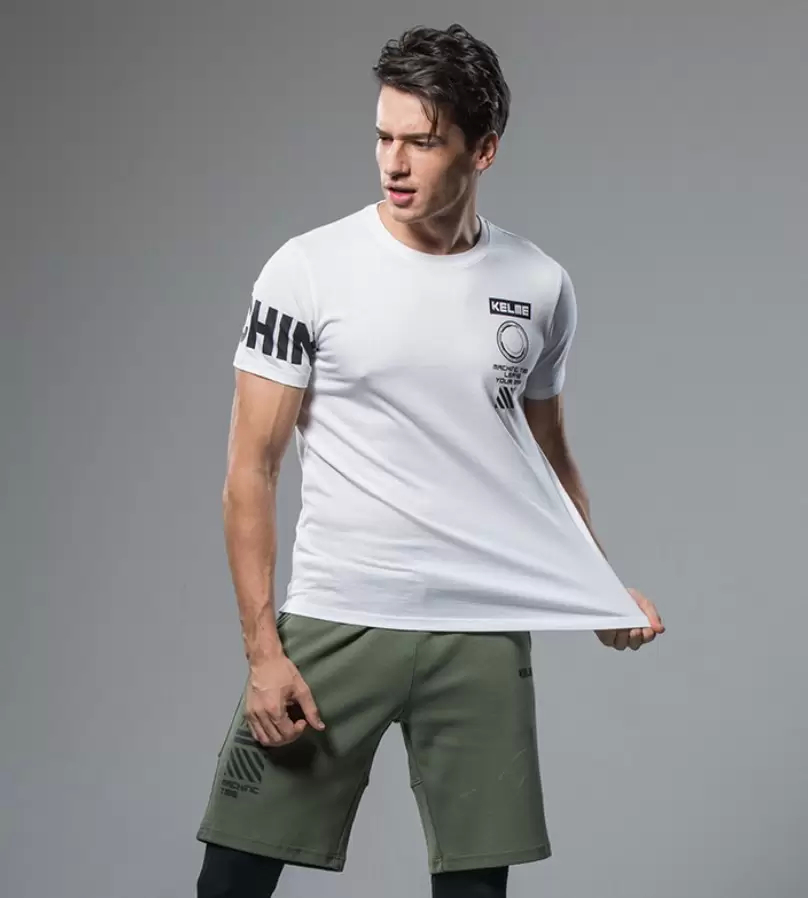 Футболка KELME Men's Short Sleeve T-Shirt White
