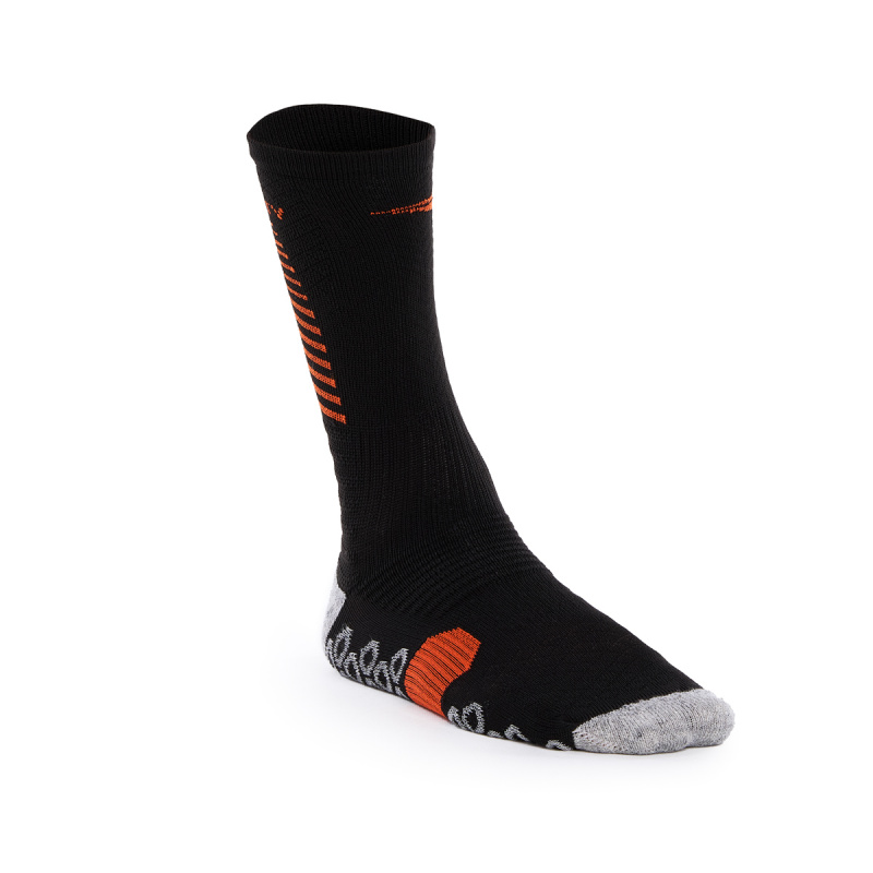 Носки спорт. PENALTY SE7E, 4107879600UN, р.39-44, полипроп., хлопок, эластан, черно-оранжевые