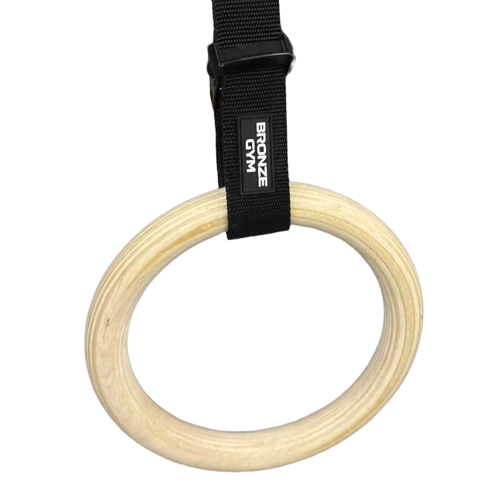 Кольца гимнастические BRONZE GYM, пара.