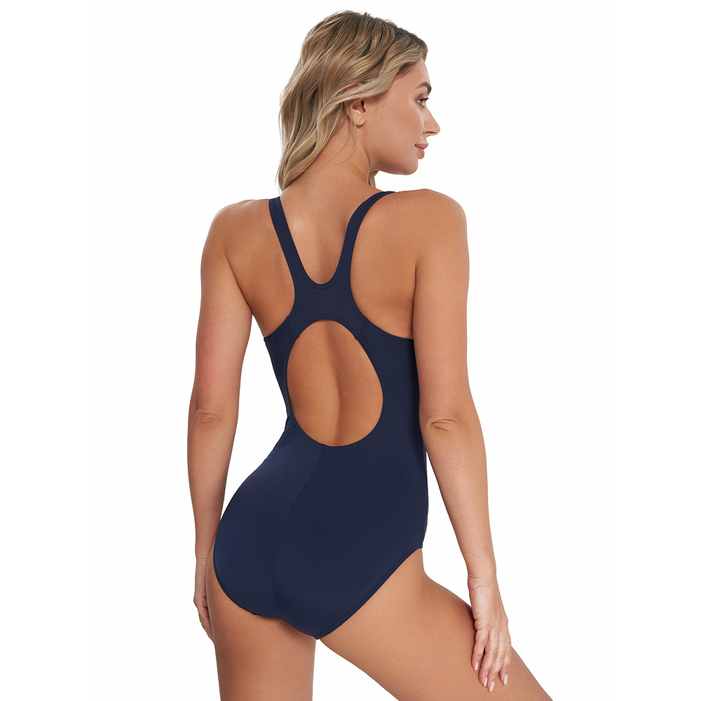 Купальник SPEEDO Hyperboom Splice Muscleback, 8-1347018661, р.36 (рос.48), темно-синий