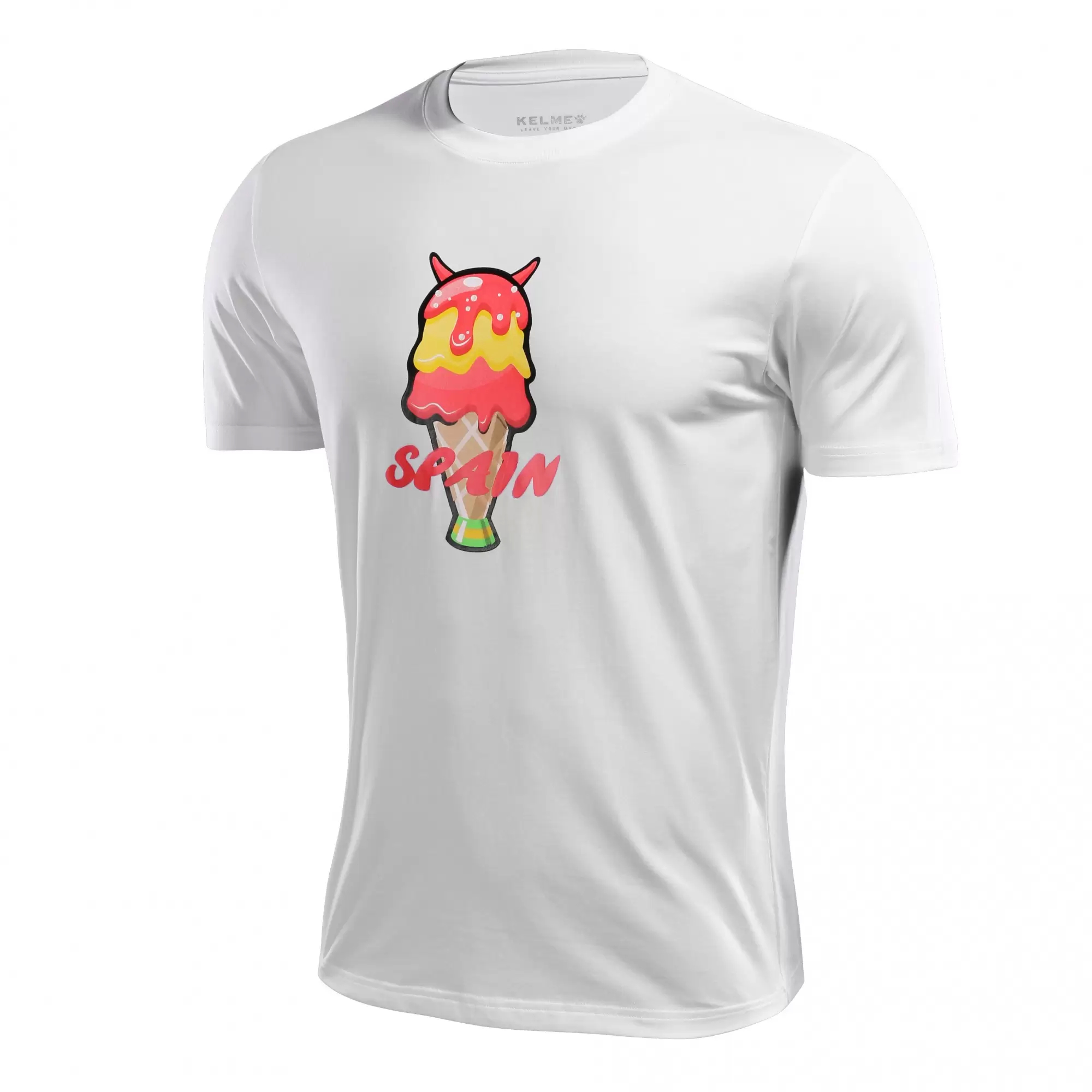 Детская футболка KELME 2027 World Cup Men T-Shirt (Kid) White