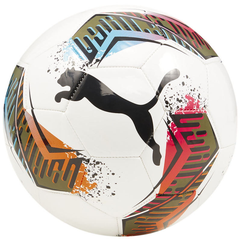 Мяч футзал PUMA Futsal 3 MS, 08434401, р.4, 32пан, ТПУ, маш.сш, бело-мультиколор