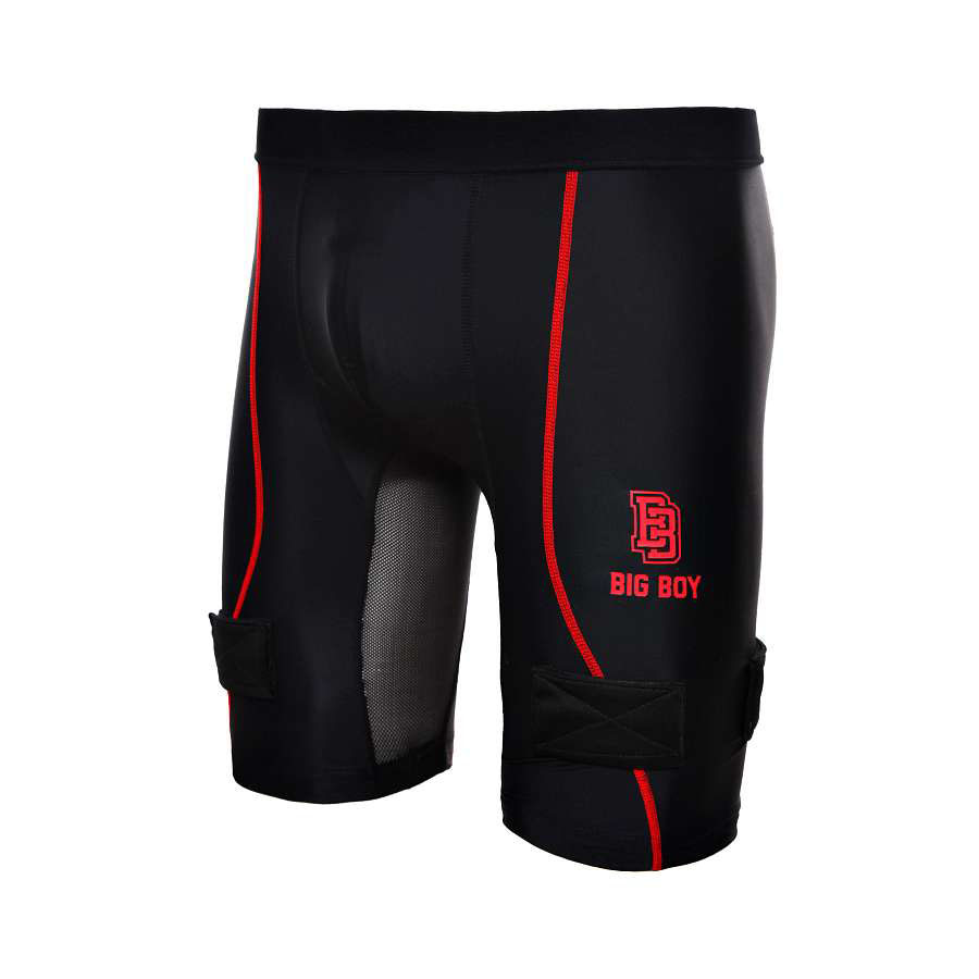 Шорты компрессионные взросл. BIG BOY Elite Line, BB-SHEL-SR-XL, с защитой паха, р.XL