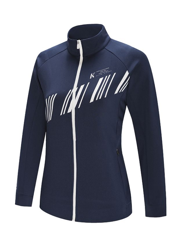 Олимпийка KELME Women's Knitted Jacket Dark Blue