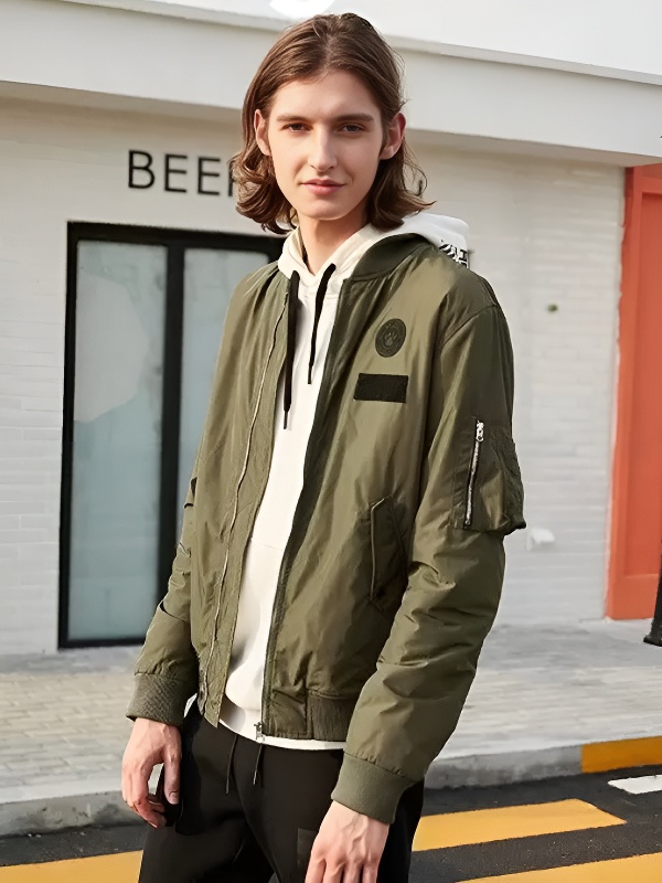 Бомбер KELME Men's Cotton Clothing Dark Green