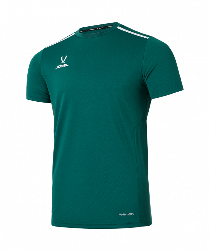 Футболка тренировочная JOGEL DIVISION Training Tee, темно-зеленый, размер L