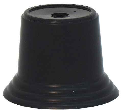 Цоколь BS 010 (пластик черный, D-45 мм, H-52 мм)