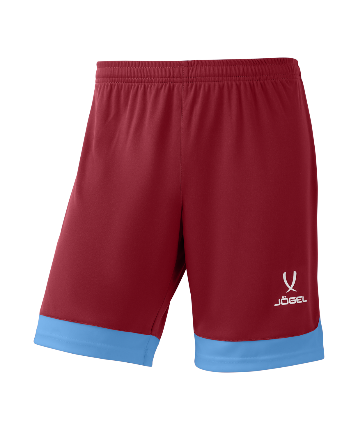 Шорты игровые JOGEL DIVISION PerFormDRY Union Shorts, гранатовый/голубой/белый