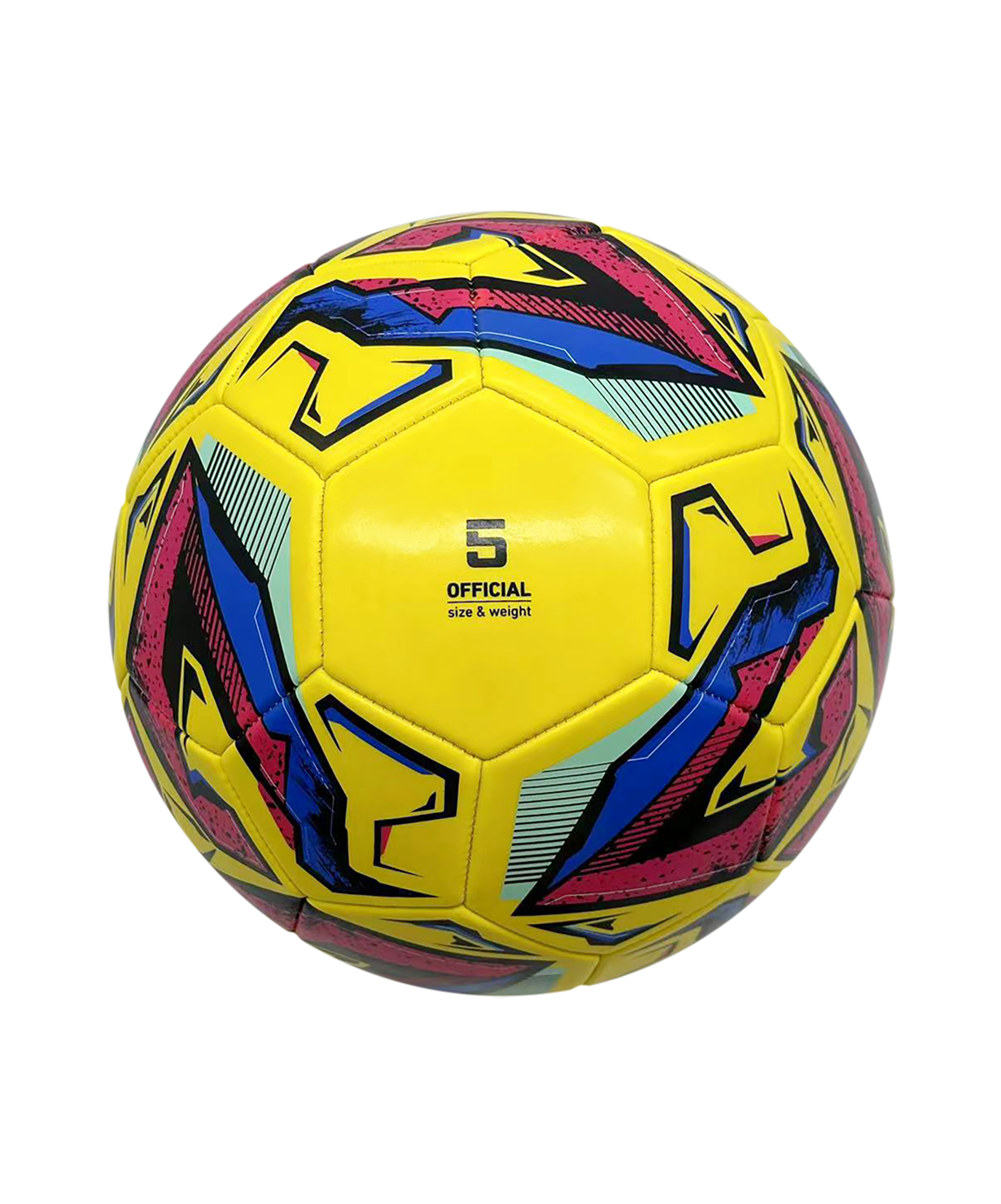 Мяч футбольный JOGEL Intro №5, желтый, размер 5