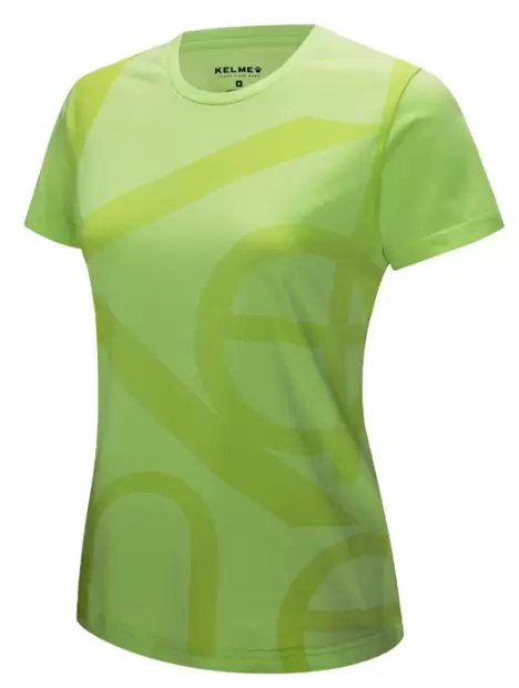 Футболка KELME Women's Short Sleeve T-Shirt Light Green