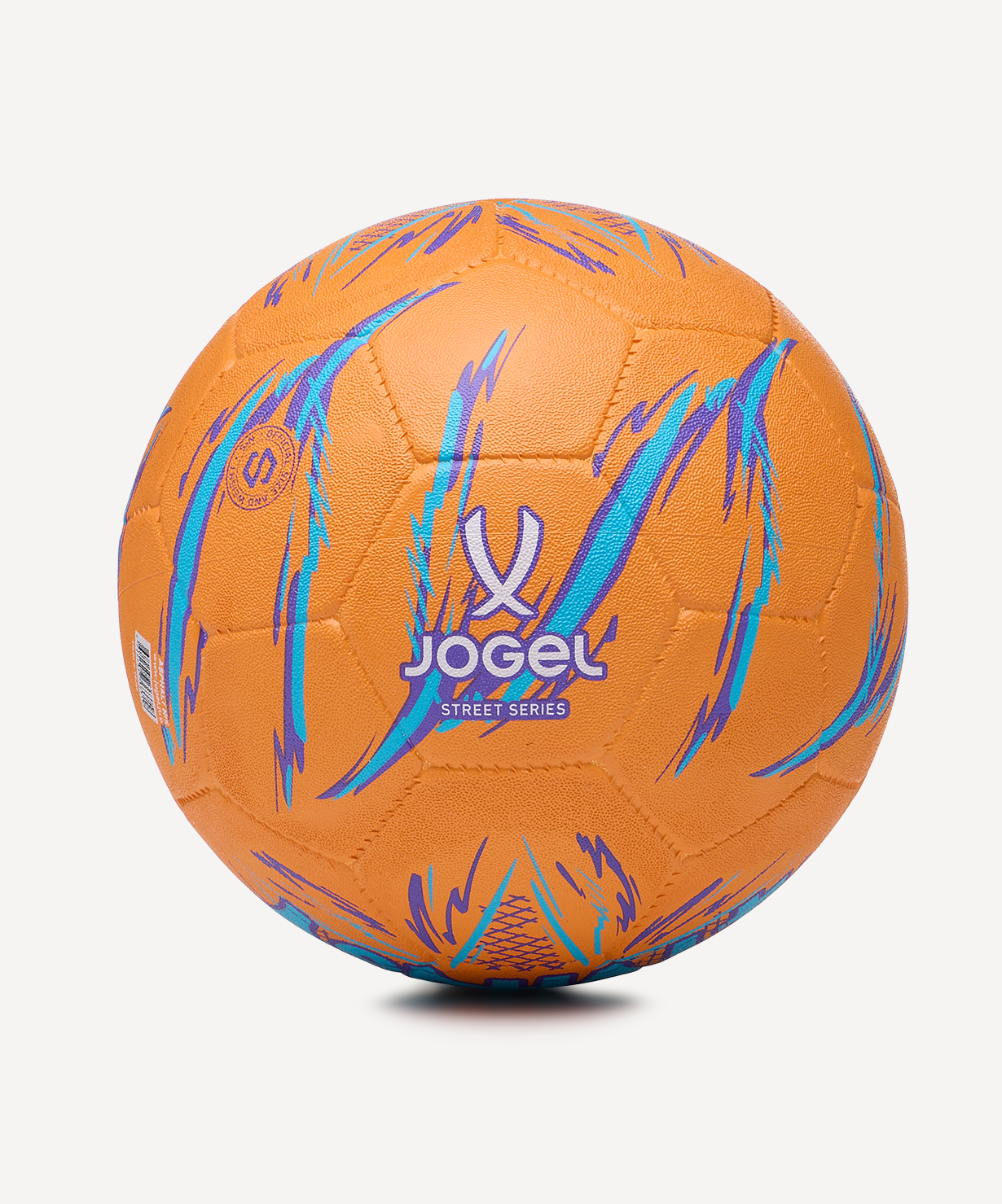 Мяч футбольный JOGEL Asphalt №5, оранжевый, размер 5