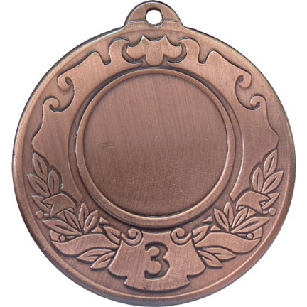 Медаль MZ 27-50/B 3 место (D-50 мм, D-25 мм, s-1,5 мм)