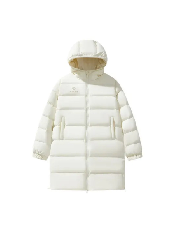 Детский пуховик KELME Children'S Long Down Jacket White