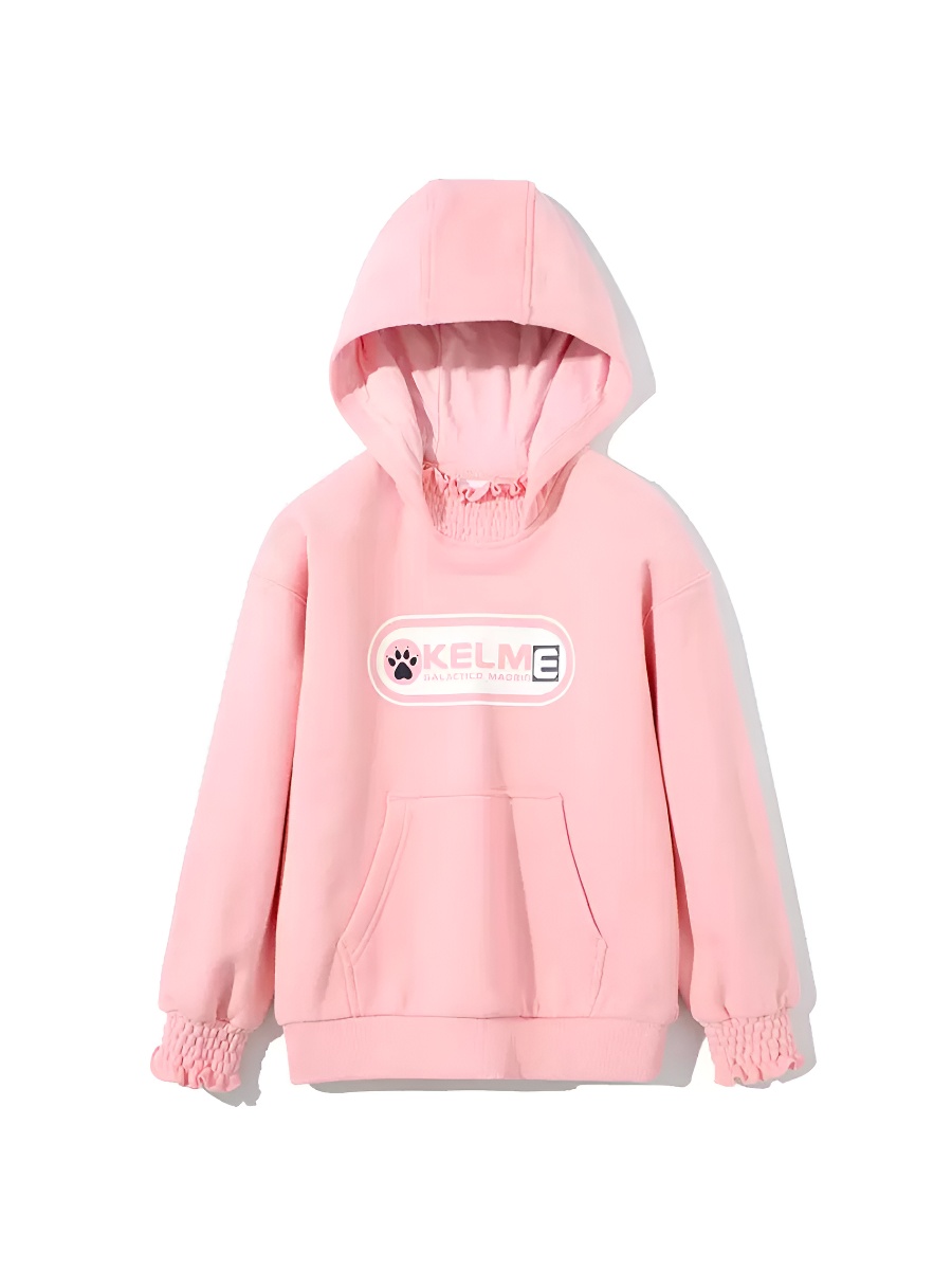 Детское худи KELME Girl's Hooded Sweater Pink