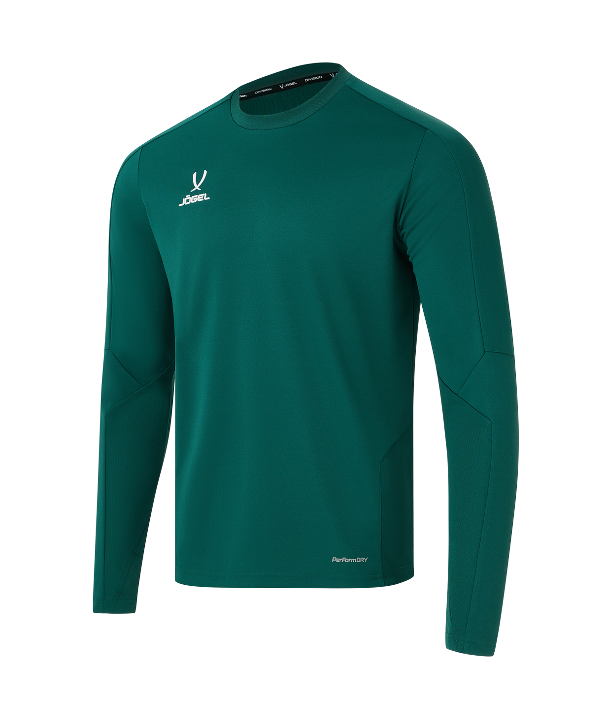 Джемпер тренировочный JOGEL DIVISION PerFormDRY Pro Training Top, темно-зеленый