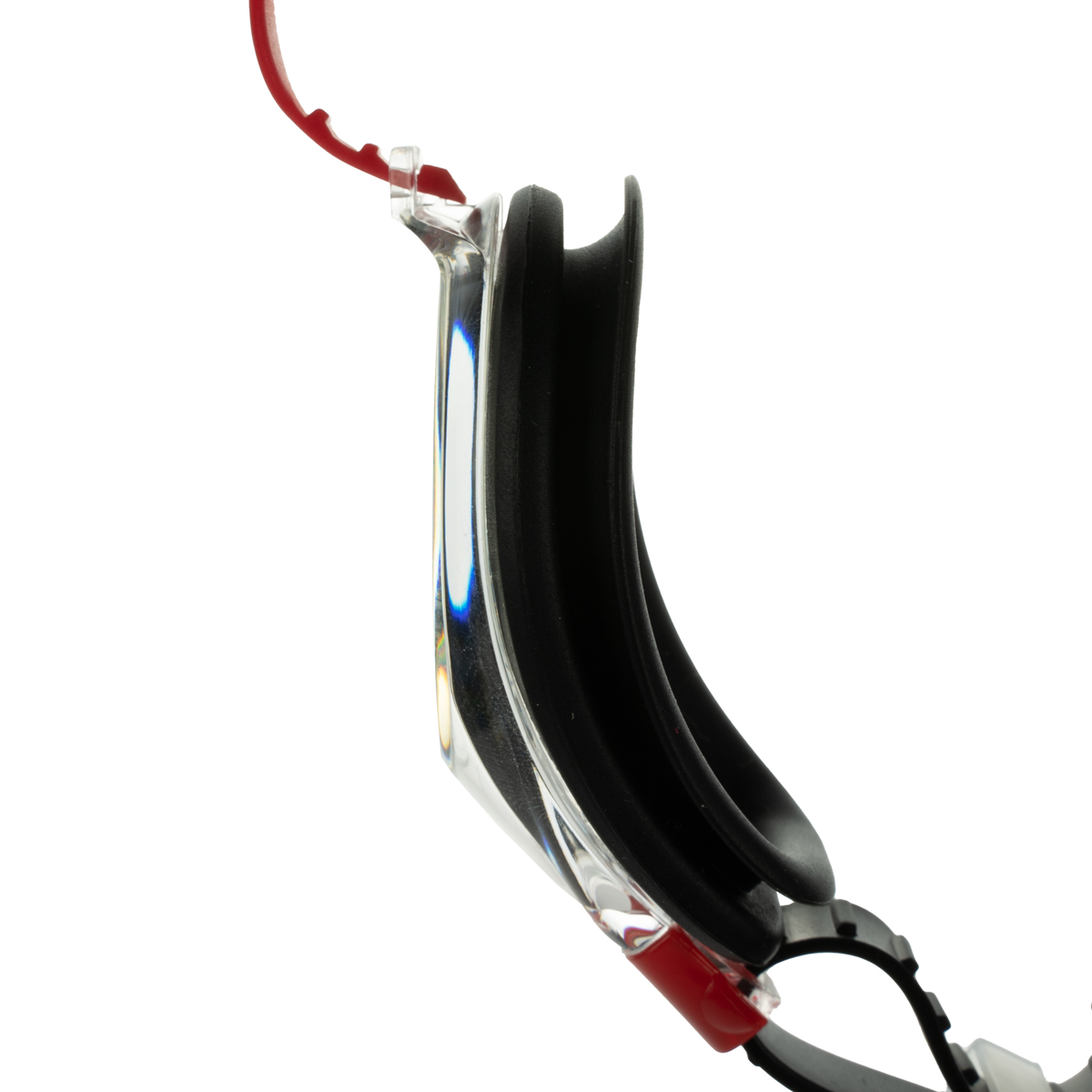 Очки для плав.TORRES Fitness, SW-32213BR,прозр.линзы,регул.перенос.,прозр. оправа,раздв.рег.ремешок