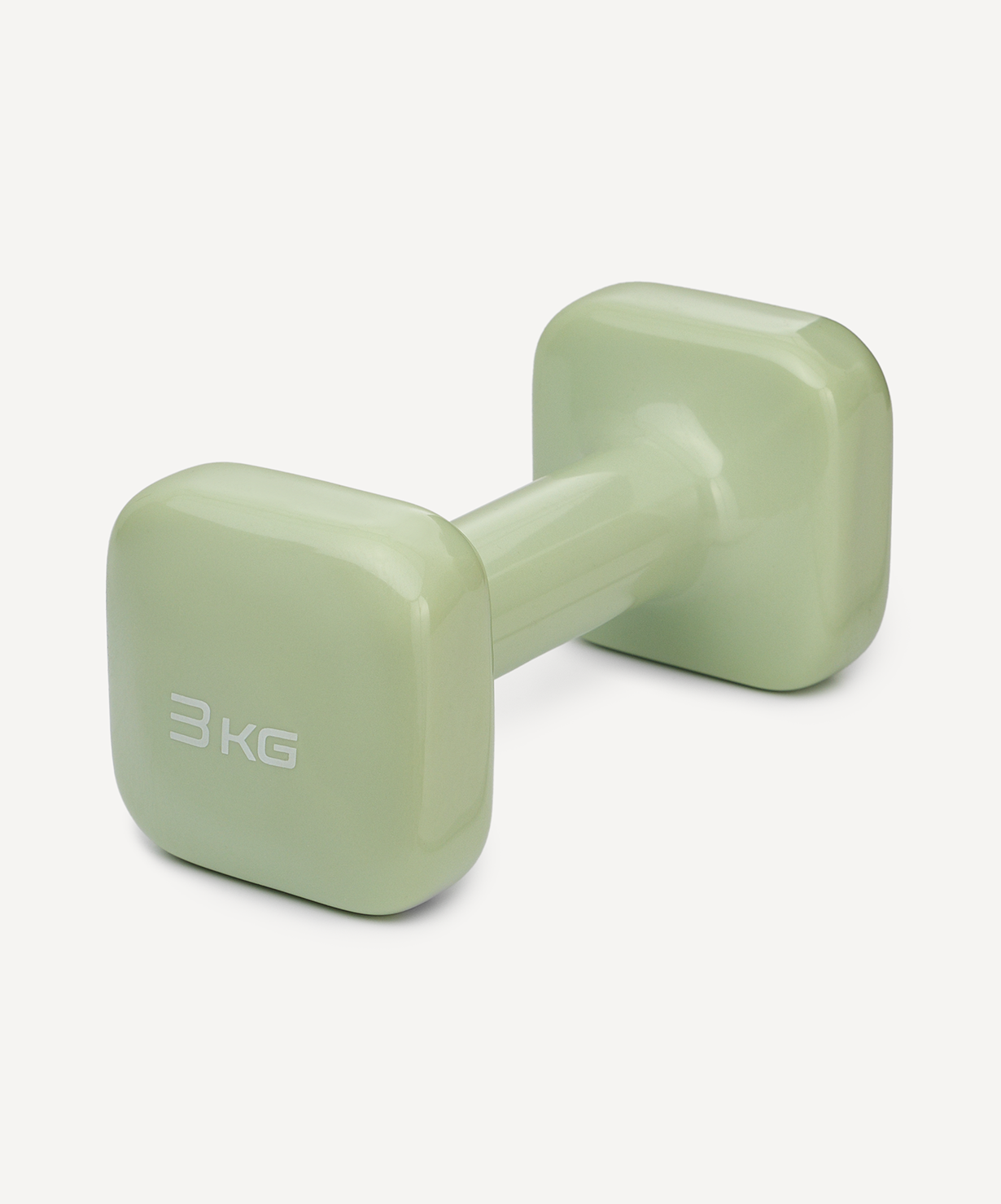 Гантель виниловая STARFIT DB-106 3 кг, оливковый