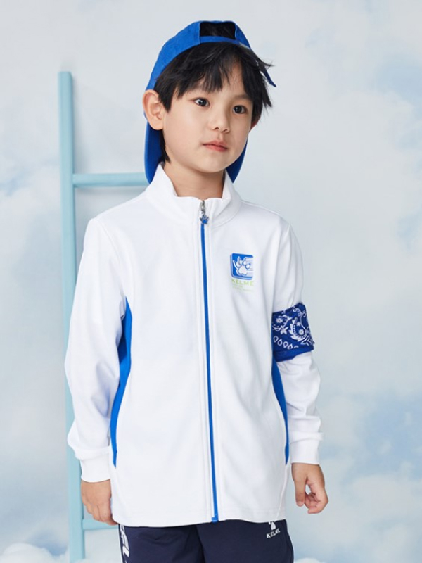 Детская олимпийка KELME Knitted Coat White