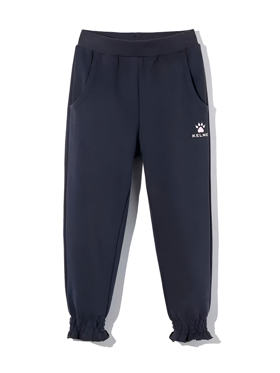Детские брюки KELME Girl's Knitted Pants Dark Blue