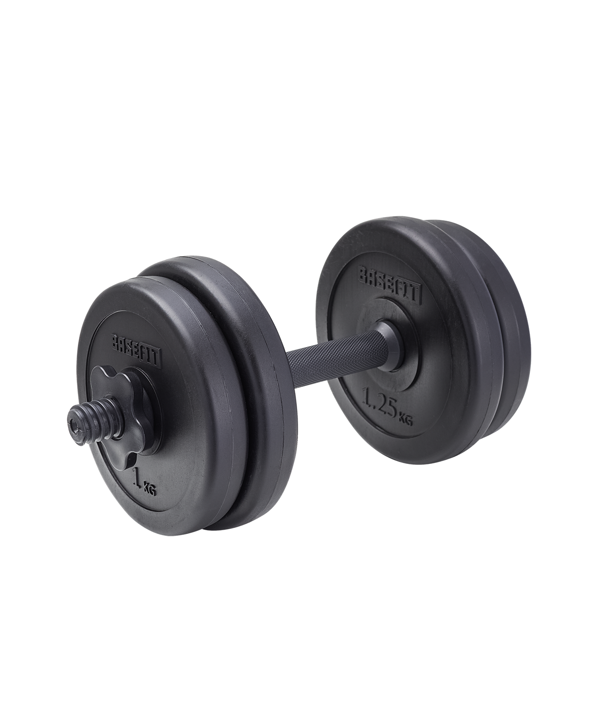 Гантель разборная пластиковая в коробке BASEFIT DB-717, 5 кг