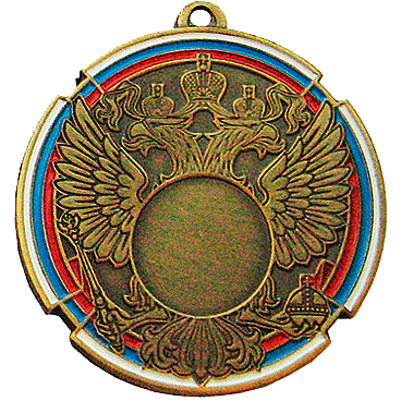 Медаль MD Rus.70/B (D-70 мм, D-25 мм, s-3 мм)