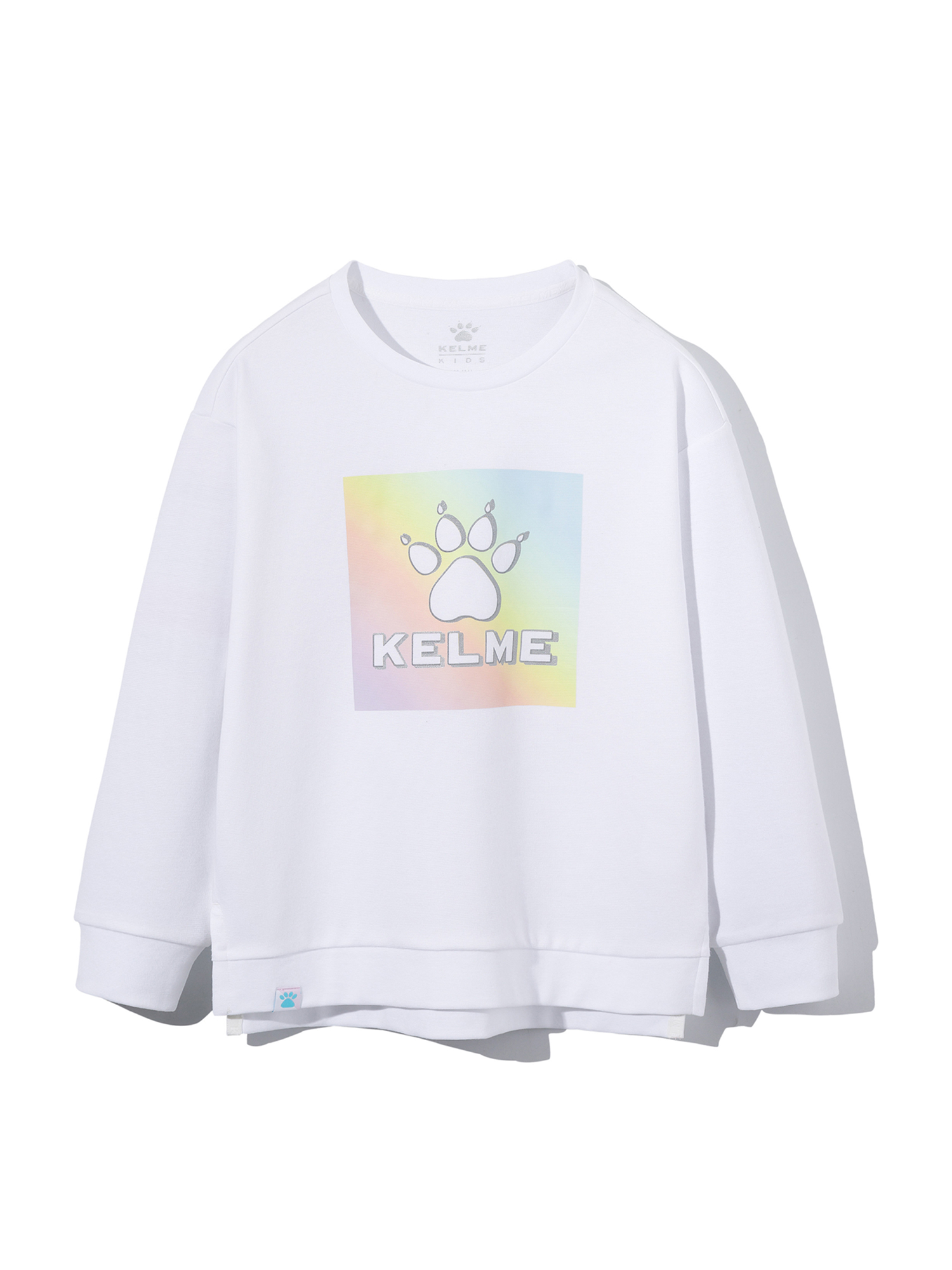 Детский свитшот KELME Round Neck Sweater White