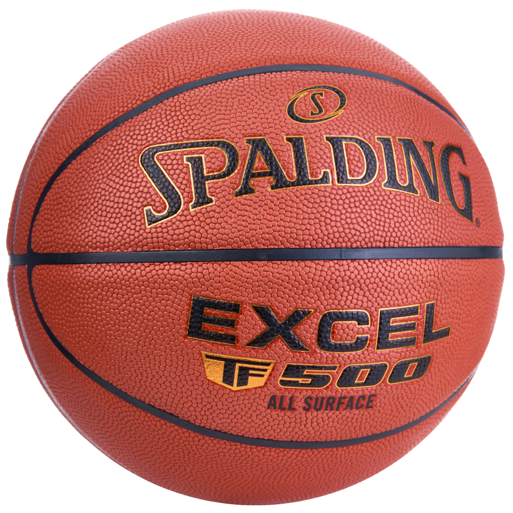 Мяч баск. SPALDING TF-500 Excel In/Out р.5, 76799z, композит, коричневый